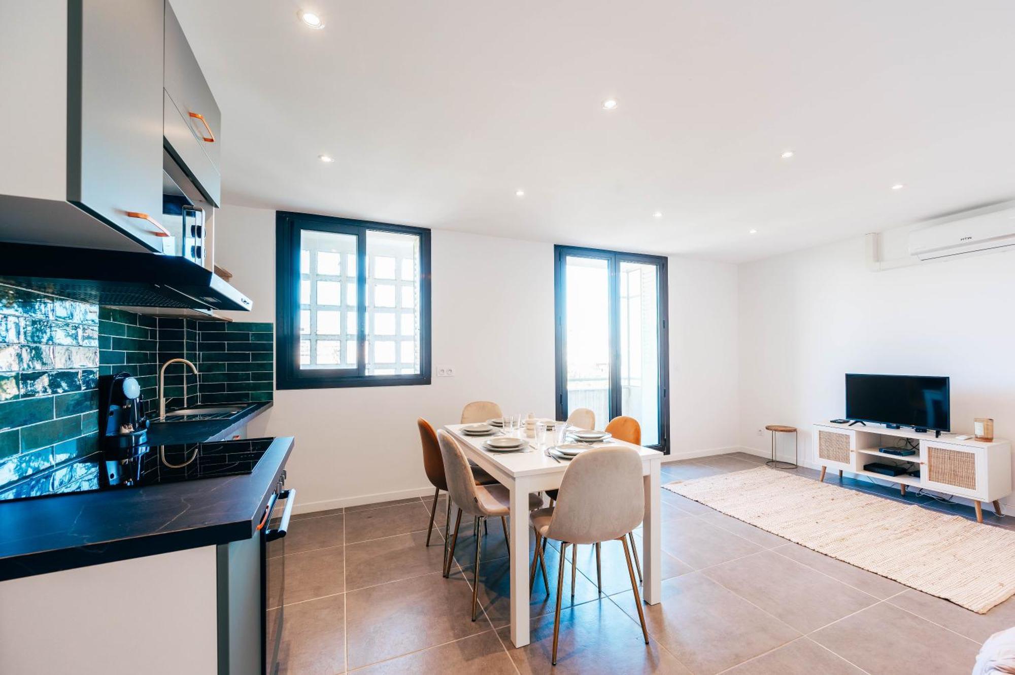 Ferienwohnung Velodrome 6 Couchages Avec Clim Marseilles Exterior foto
